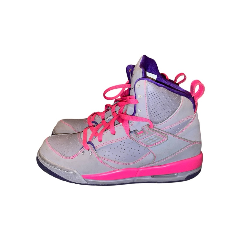 Jordan Flight 45 High Cement Pink 4.5 Youth